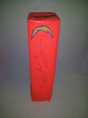 RYAN MATTHEWS SIGNED SAN DIEGO CHARGERS TOUCHDOWN PYLON FOOTBALL COA