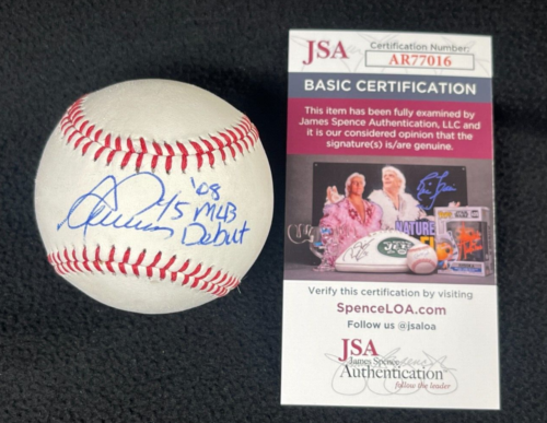 RYAN PERRY SIGNED & INSCRIBED DETROIT TIGERS DONALD TRUMP BASEBALL JSA COA COLLECTIBLE MEMORABILIA