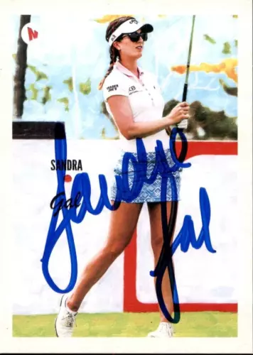 SANDRA GAL SIGNED 2016 NEXT GENERATION GOLF CARD SG-1 LPGA COLLECTIBLE MEMORABILIA