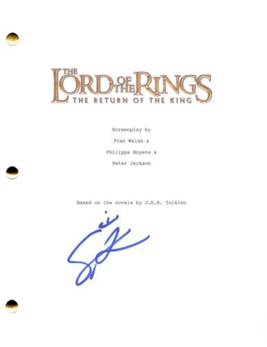 Sean Astin Signed Autograph The Lord of the Rings The Return of the King Script