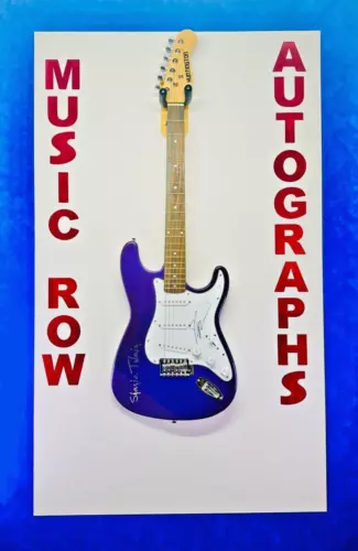 SHANIA TWAIN SIGNED ELECTRIC PURPLE METALLIC GUITAR AUTOGRAPH JSA COUNTRY MUSIC COLLECTIBLE MEMORABILIA
