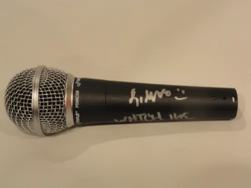 SILENTO SIGNED MICROPHONE WATCH ME WHIP INSCRIPTION HIT SONG NAE NAE RARE COLLECTIBLE MEMORABILIA