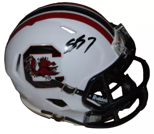 SPENCER RATTLER signed (SOUTH CAROLINA GAMECOCKS) mini helmet BECKETT AD47326