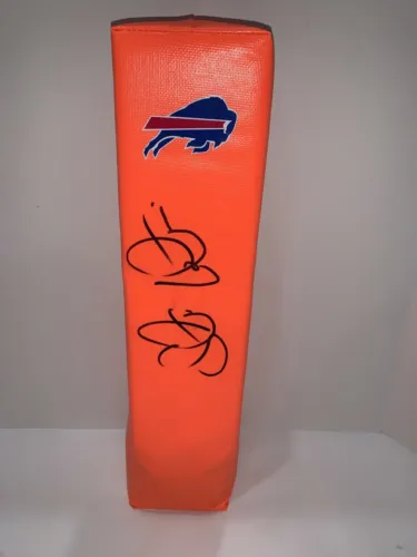 STAR LOTULELEI SIGNED TOUCHDOWN PYLON BUFFALO BILLS UTAH FOOTBALL