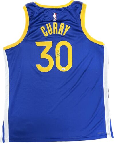 STEPHEN CURRY SIGNED JERSEY PSA/DNA GOLDEN STATE WARRIORS AUTOGRAPHED COLLECTIBLE MEMORABILIA