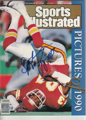 STEPHONE PAIGE SIGNED 12/30/90 SPORTS ILLUSTRATED BECKETT AUTH (NO LABEL) COLLECTIBLE MEMORABILIA
