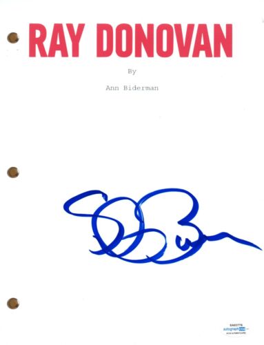 STEVEN BAUER SIGNED AUTOGRAPH RAY DONOVAN PILOT SCRIPT FULL SCREENPLAY ACOA COA COLLECTIBLE MEMORABILIA