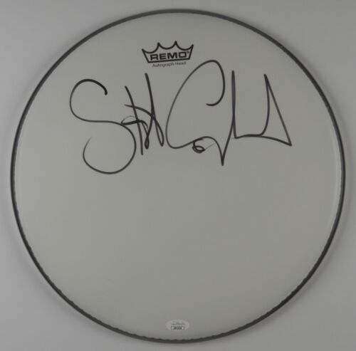 STEWART COPELAND THE POLICE AUTOGRAPH SIGNED DRUMHEAD JSA COA 14″ COLLECTIBLE MEMORABILIA