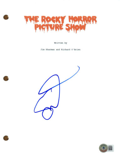 SUSAN SARANDON SIGNED AUTOGRAPH ROCKY HORROR PICTURE SHOW MOVIE SCRIPT BAS COA COLLECTIBLE MEMORABILIA