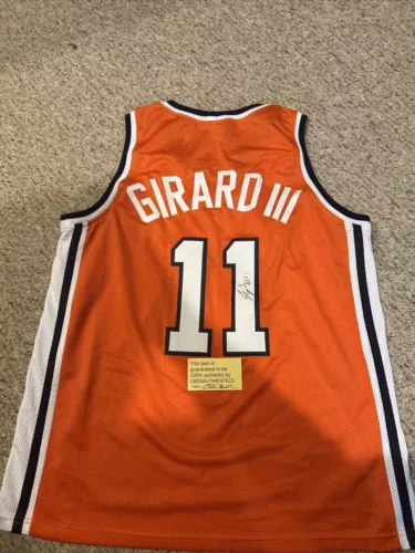 SYRACUSE ORANGE- JOE GIRARD SIGNED AUTOGRAPH JERSEY COA CUSE BASKETBALL