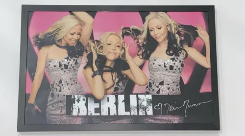 TERRI NUNN SIGNED 11X17 POSTER BERLIN AUTOGRAPHED VERY RARE PROOF PSA COA COLLECTIBLE MEMORABILIA