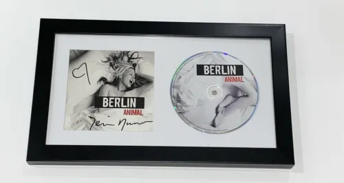 TERRI NUNN SIGNED FRAMED ANIMAL CD BERLIN AUTOGRAPHED RARE PROOF PSA COA COLLECTIBLE MEMORABILIA