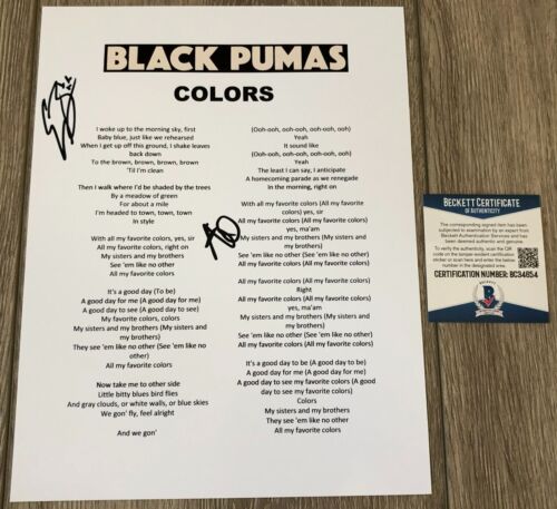 Black pumas colors lyrics hotsell