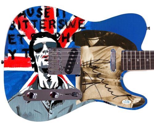 THE VERVE RICHARD ASHCROFT AUTOGRAPHED GRAPHICS PHOTO GUITAR ACOA COLLECTIBLE MEMORABILIA