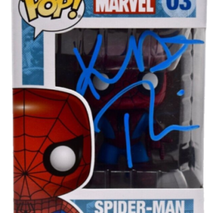 Tobey Maguire & Kirsten Dunst Signed Funko Pop Spider-Man Autograph Beckett COA