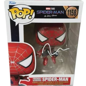 Tobey Maguire Signed Funko Pop Spider-Man No Way Home 1158 Autograph Beckett COA