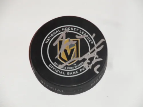 TOMAS NOSEK SIGNED LAS VEGAS GOLDEN KNIGHTS OFFICIAL GAME PUCK