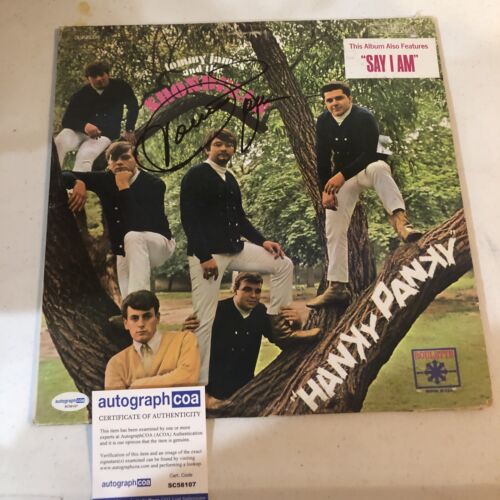 TOMMY JAMES SHONDELLS HANKY PANKY SIGNED AUTOGRAPH VINYL ALBUM ACOA RECORD COLLECTIBLE MEMORABILIA