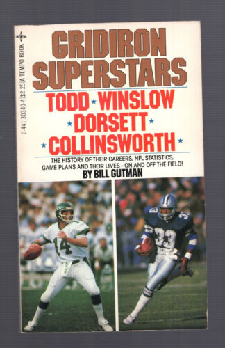 TONY DORSETT+WINSLOW+COLLINSWORTH PAPERBACK BOOK 1983 AMAZING CONDITION COLLECTIBLE MEMORABILIA