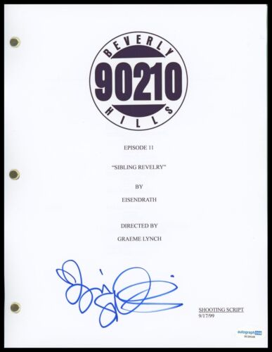 TORI SPELLING “BEVERLY HILLS 90210” AUTOGRAPH SIGNED ‘SIBLING REVELRY’ SCRIPT COLLECTIBLE MEMORABILIA