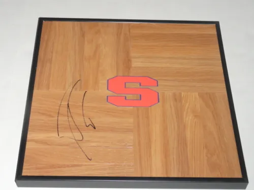 TREVOR COONEY SIGNED FRAMED 12X12 FLOORBOARD SYRACUSE ORANGE SUPERSTAR #1