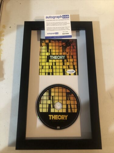 TYLER CONNOLLY THEORY OF A DEADMAN SIGNED AUTOGRAPH FRAMED CD DISPLAY ACOA COLLECTIBLE MEMORABILIA