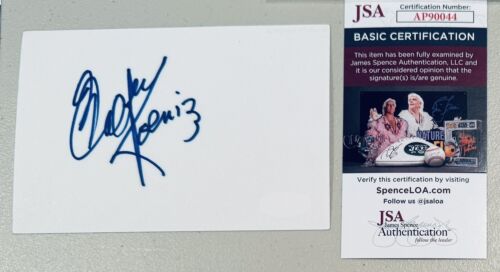 WALTER KOENIG SIGNED AUTOGRAPHED 4×6 CARD JSA CERT STAR TREK CHEKOV COLLECTIBLE MEMORABILIA