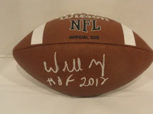 WILLIE ROAF SIGNED NFL FOOTBALL NEW ORLEANS SAINTS HOF AUTOGRAPHED COLLECTIBLE MEMORABILIA