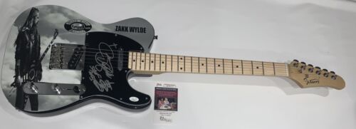 ZAKK WYLDE SIGNED CUSTOM ELECTRIC GUITAR BLACK LABEL SOCIETY JSA COA COLLECTIBLE MEMORABILIA