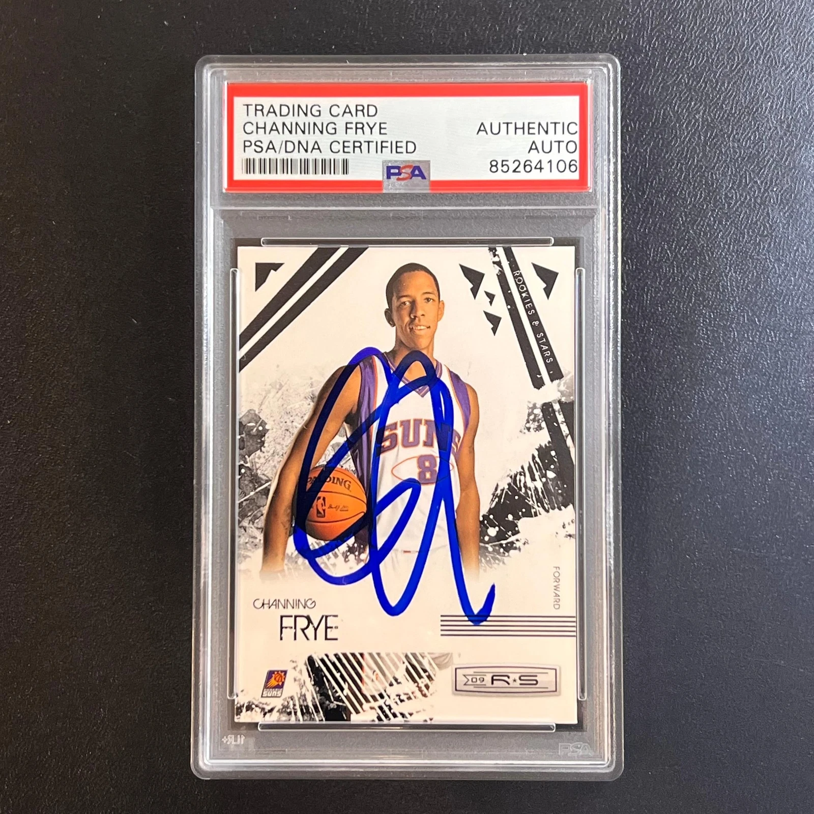 2009-10 Panini Rookies & Stars #79 Channing Frye Signed Card AUTO PSA Slabbed Su