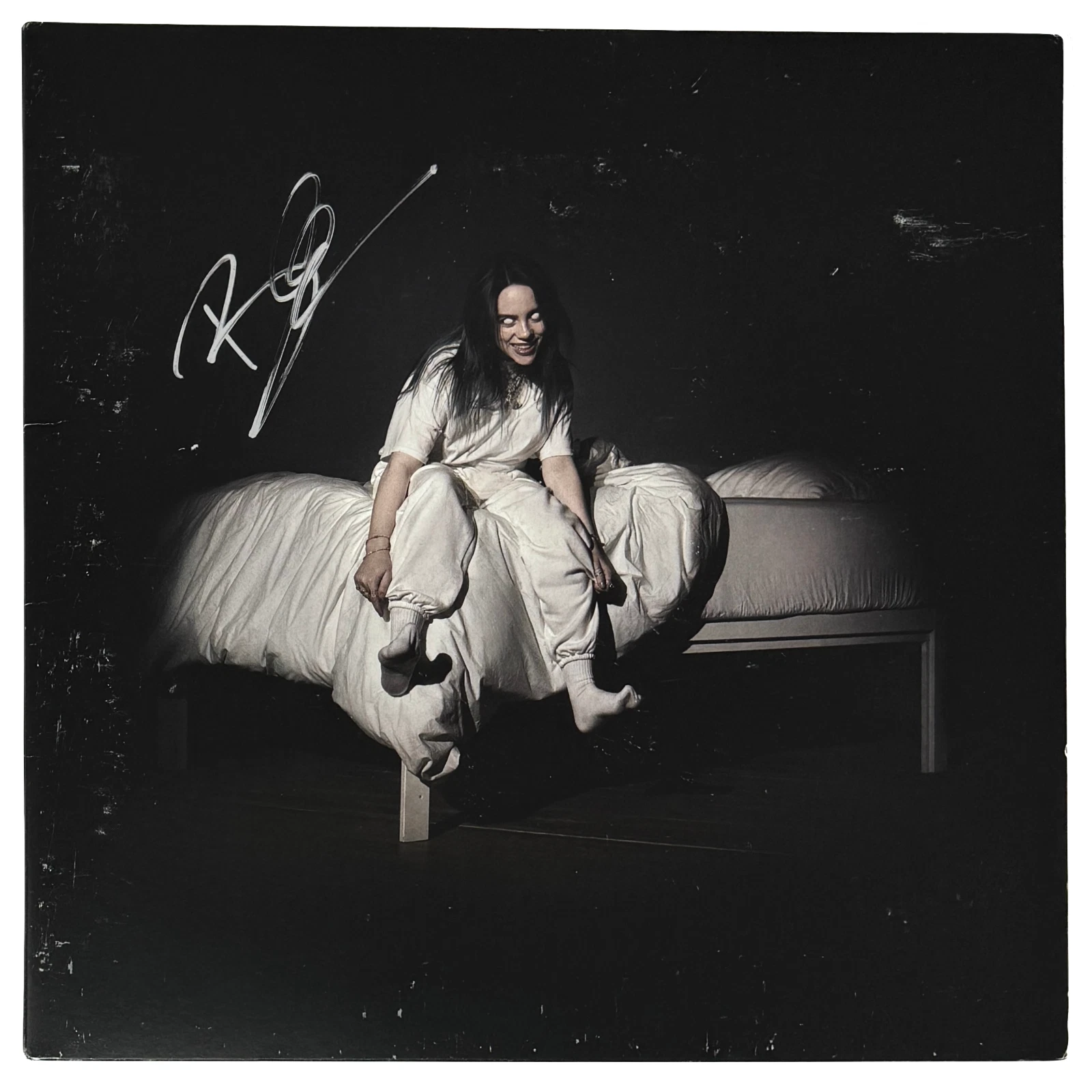 Billie Eilish Signed When We All Fall Asleep, Where Do We Go Vinyl Record ACOA