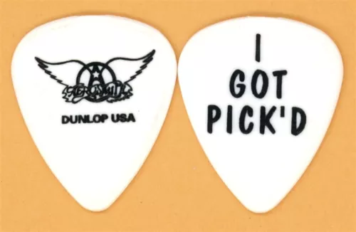 Aerosmith Joe Perry I Got Pick'd Vintage Guitar Pick - 1994 US Tour ...