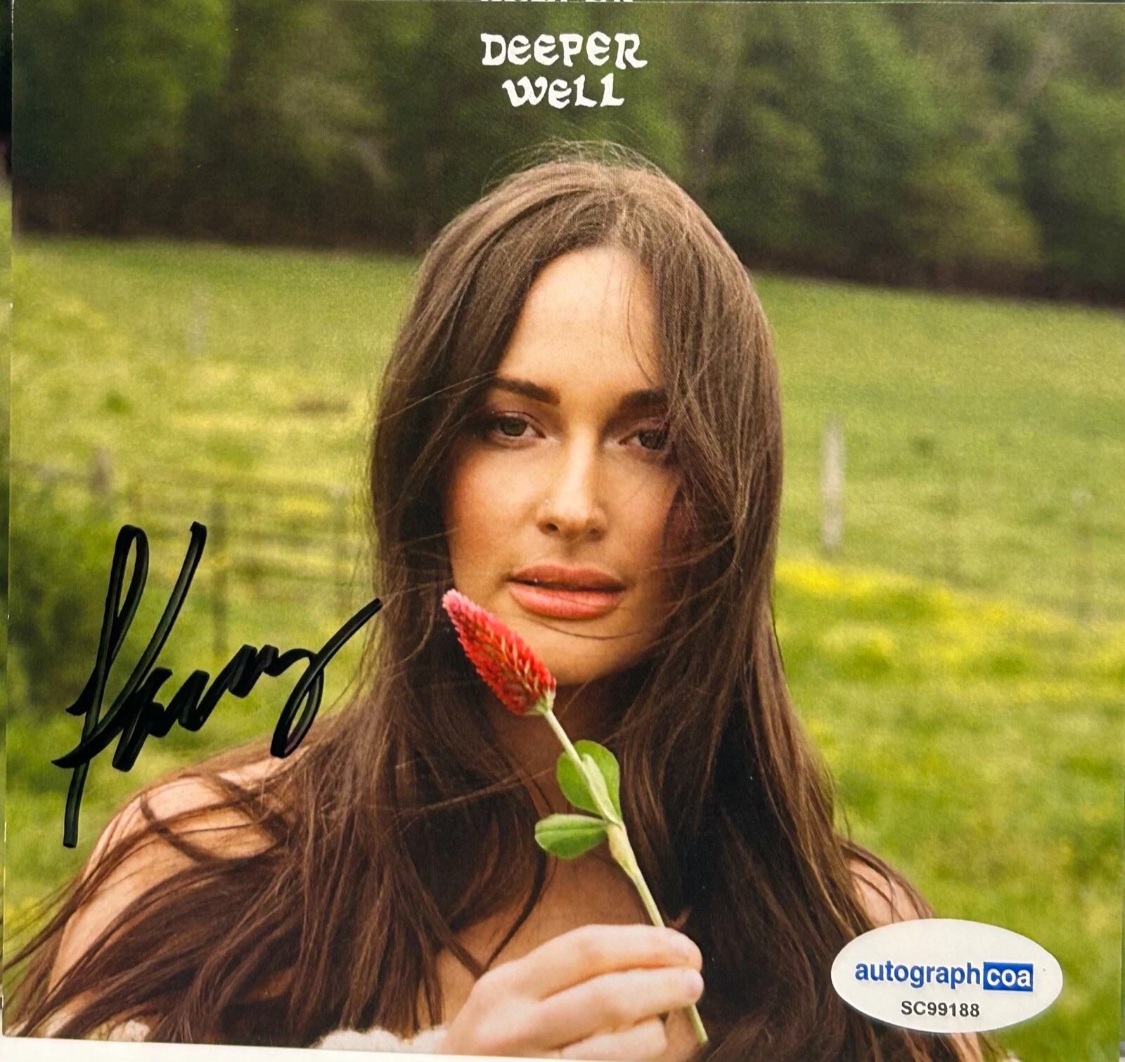 KACEY MUSGRAVES Signed Autograph CD 