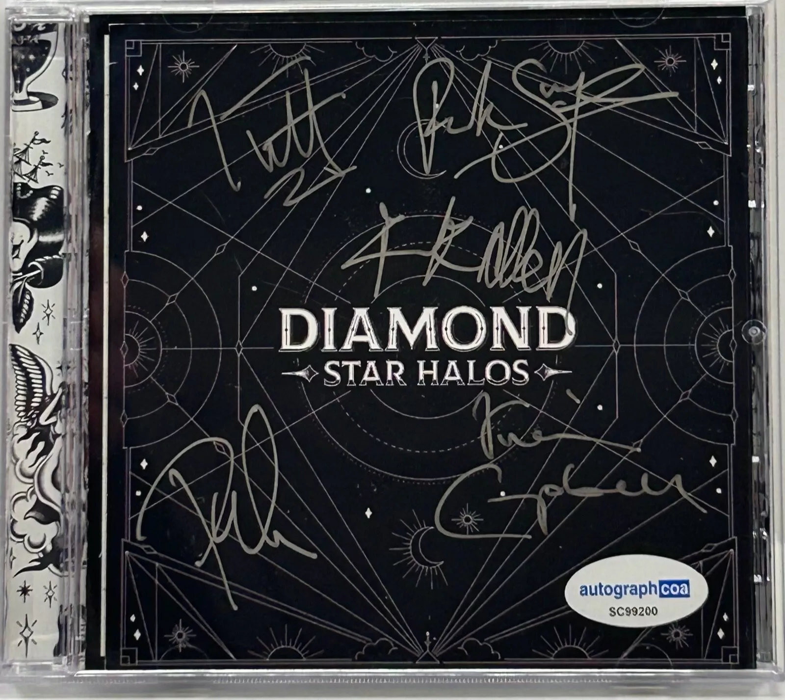 DEF LEPPARD Signed Autograph CD 