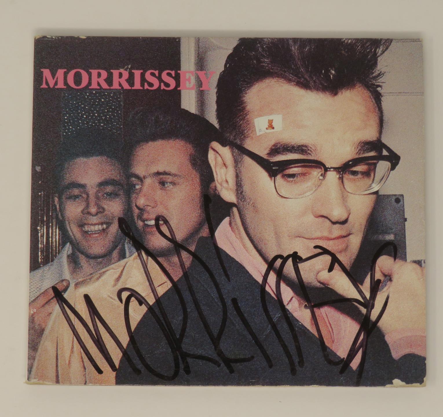 Morrissey THE SMITHS Signed Autograph Auto 