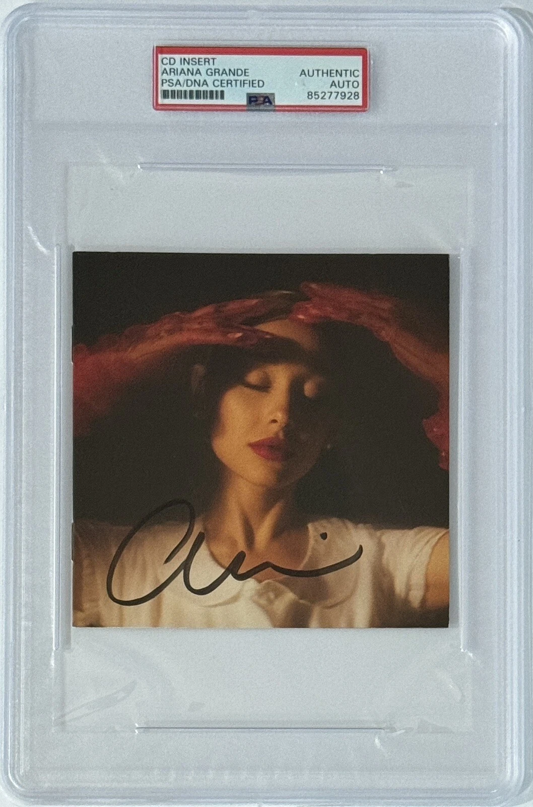 Ariana Grande SIGNED Eternal Sunshine CD Album Book Autographed PSA DNA COA Auto