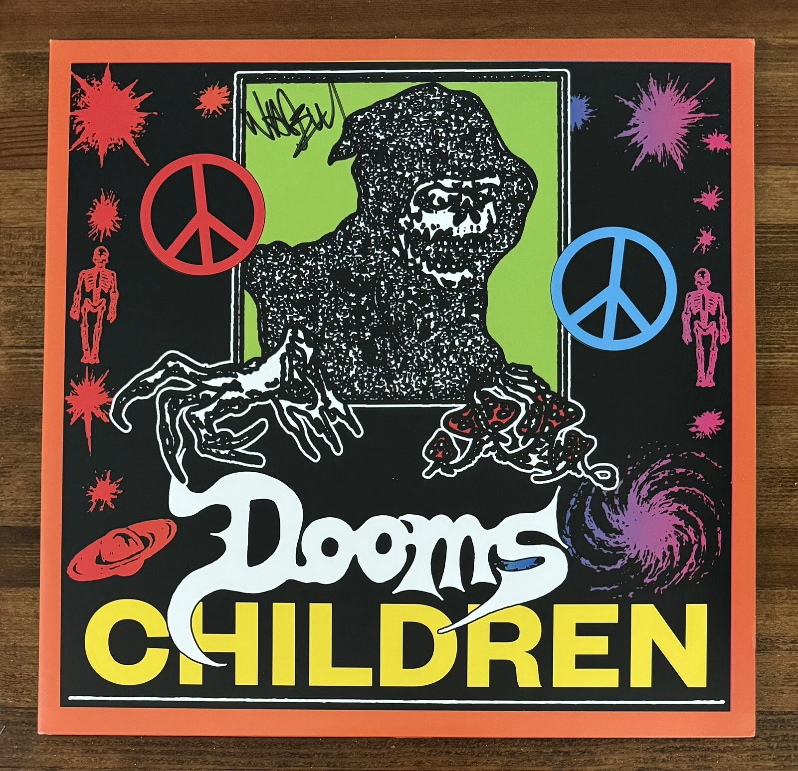 SIGNED Dooms Children Purple & Red Vinyl LP Wade MacNeil PSA DNA COA Autographed