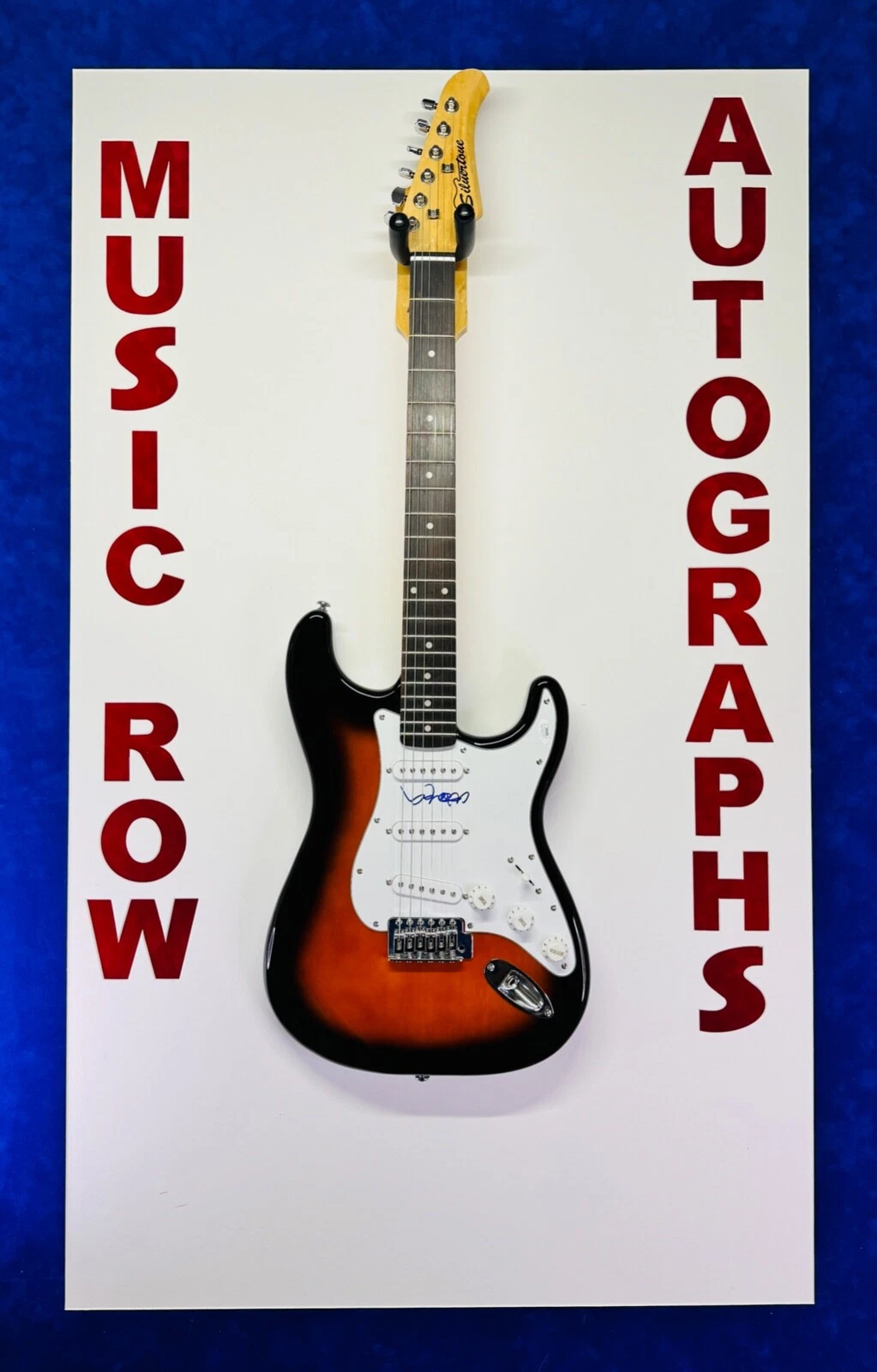 WILLIE NELSON Signed Autograph Electric Guitar JSA COA
