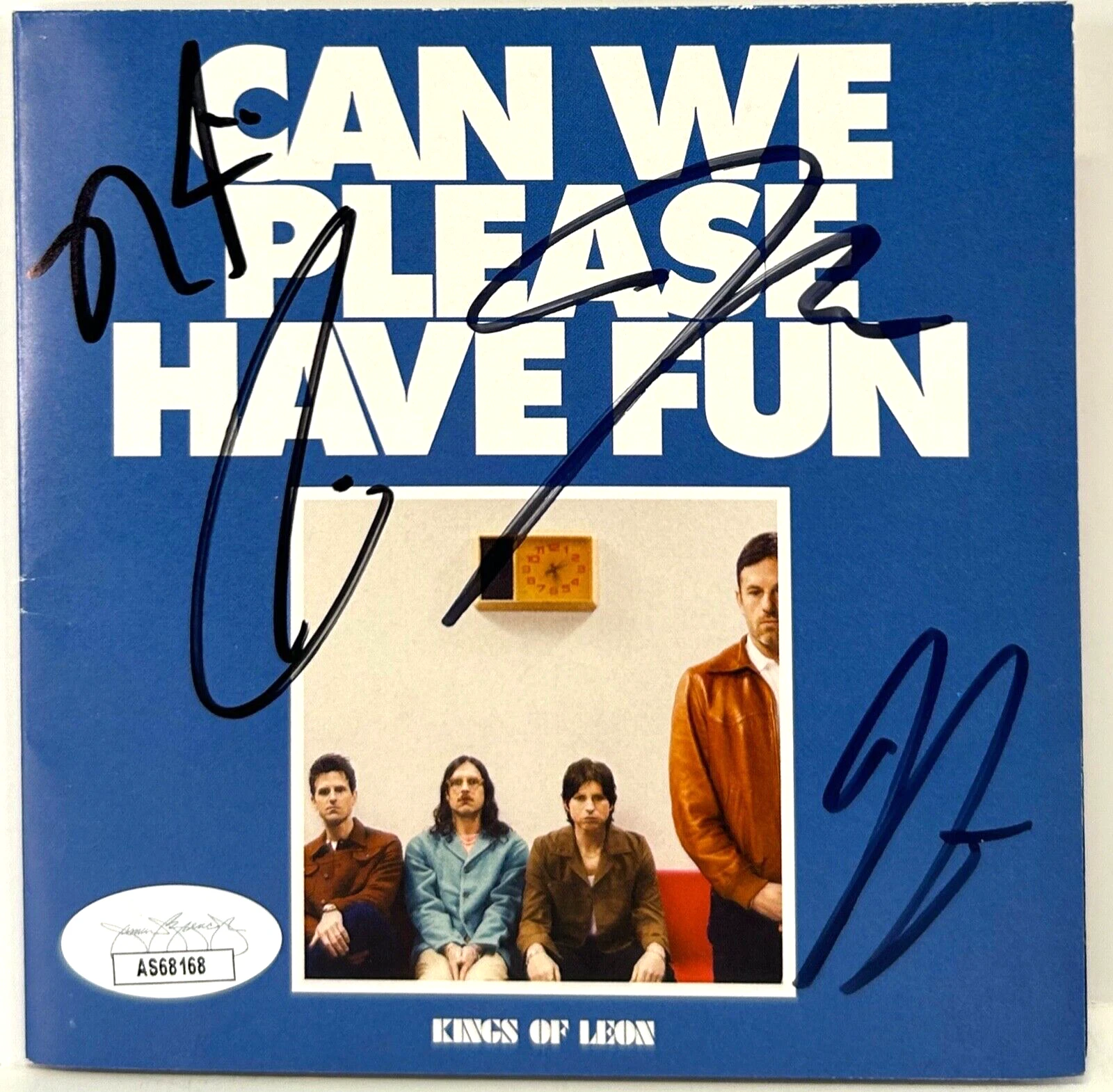 KINGS OF LEON Signed Autograph 