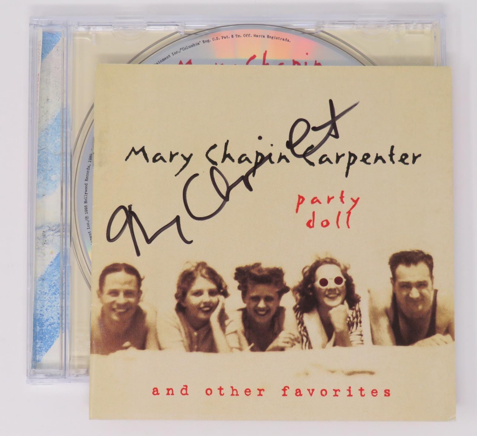 MARY CHAPIN CARPENTER Signed Autograph Auto 
