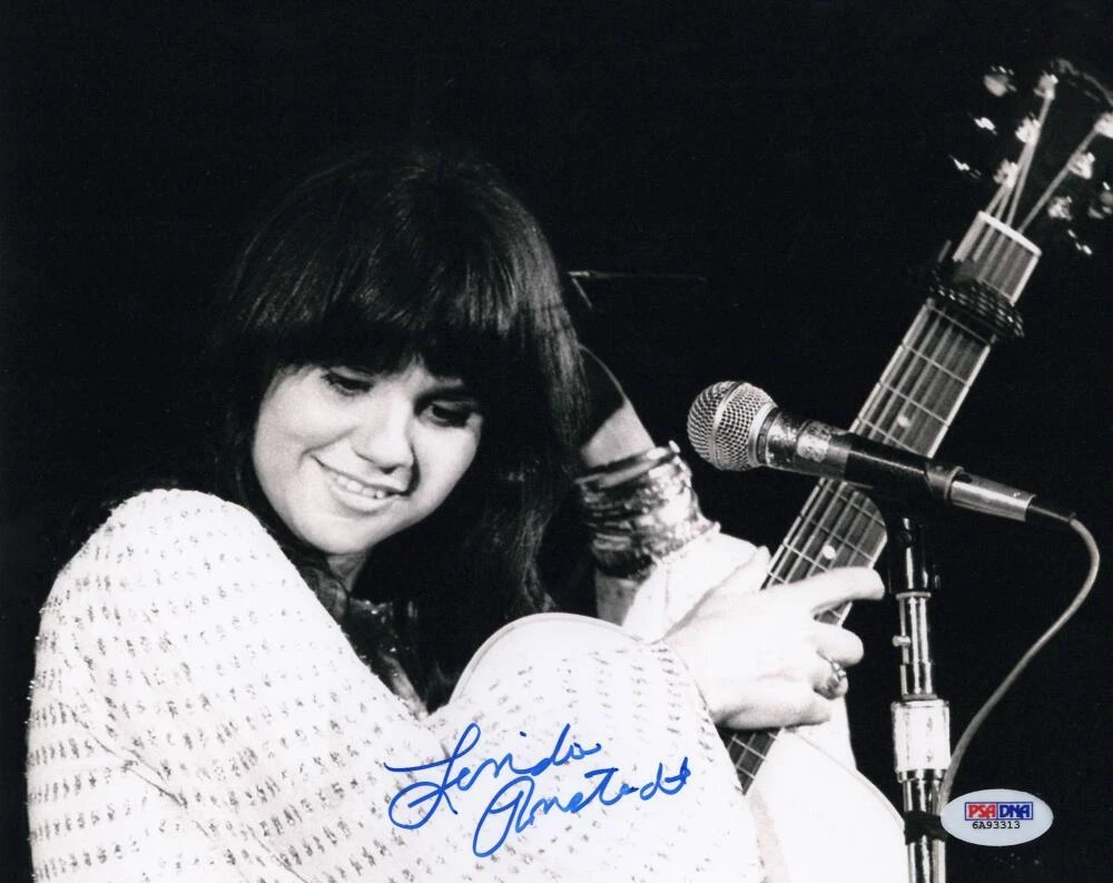 Linda Ronstadt Signed Autograph 8x10 Photo - Heart Like a Wheel w/ PSA COA
