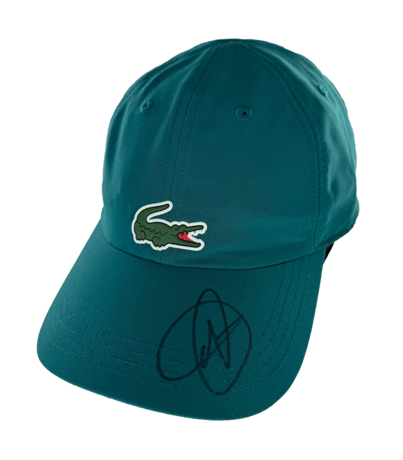 Novak Djokovic Signed Autograph Tennis Cap Hat - 24x Grand Slam Champion Beckett