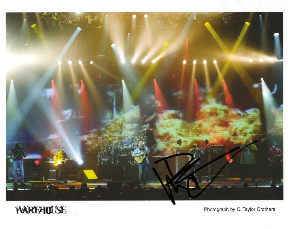 Dave Matthews Signed Autograph Original Warehouse Fan Club 8x10 Photo Beckett
