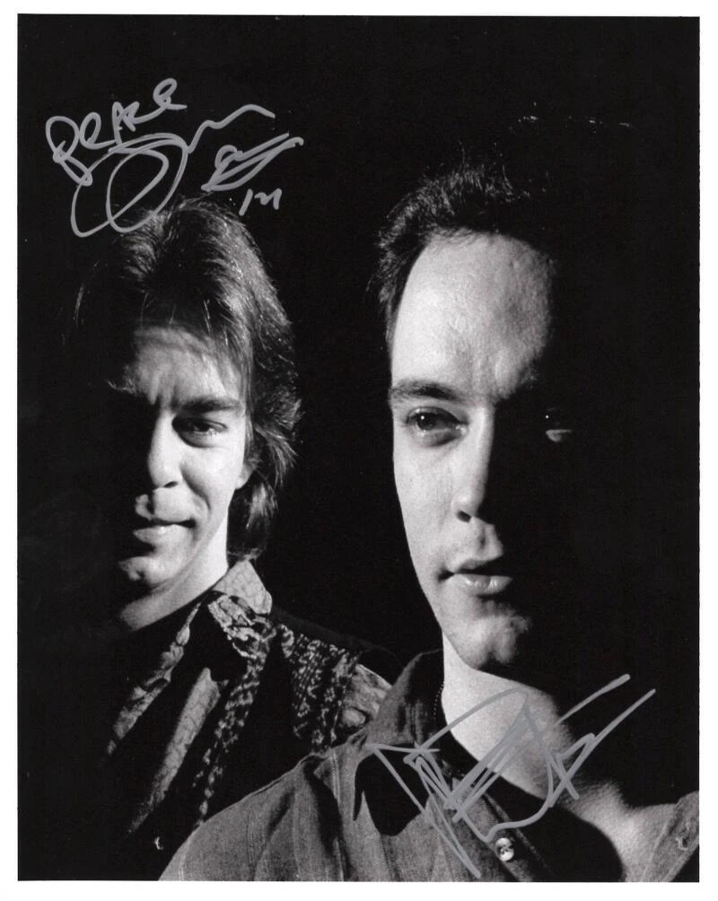 Dave Matthews & Tim Reynolds Signed Autograph 8x10 Original Promo Photo Beckett