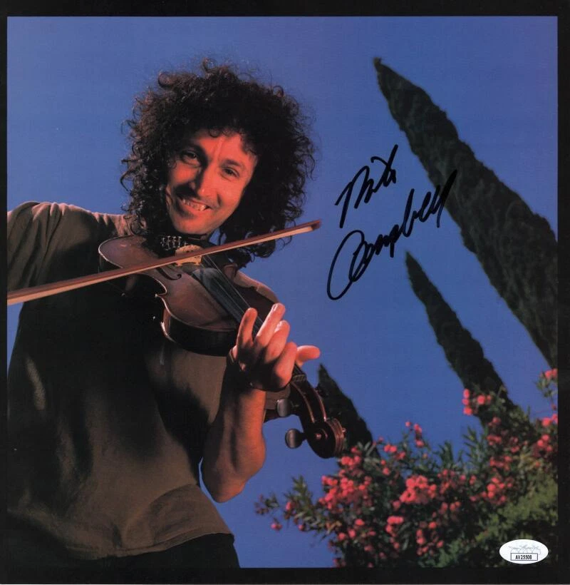 Mike Campbell Signed Autograph 12x12 Program Photo Tom Petty & Heartbreakers JSA