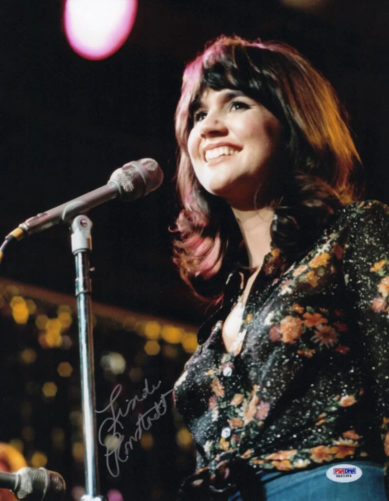 Linda Ronstadt Signed Autograph 11x14 Photo - Lush Life Mad Love Singer PSA COA