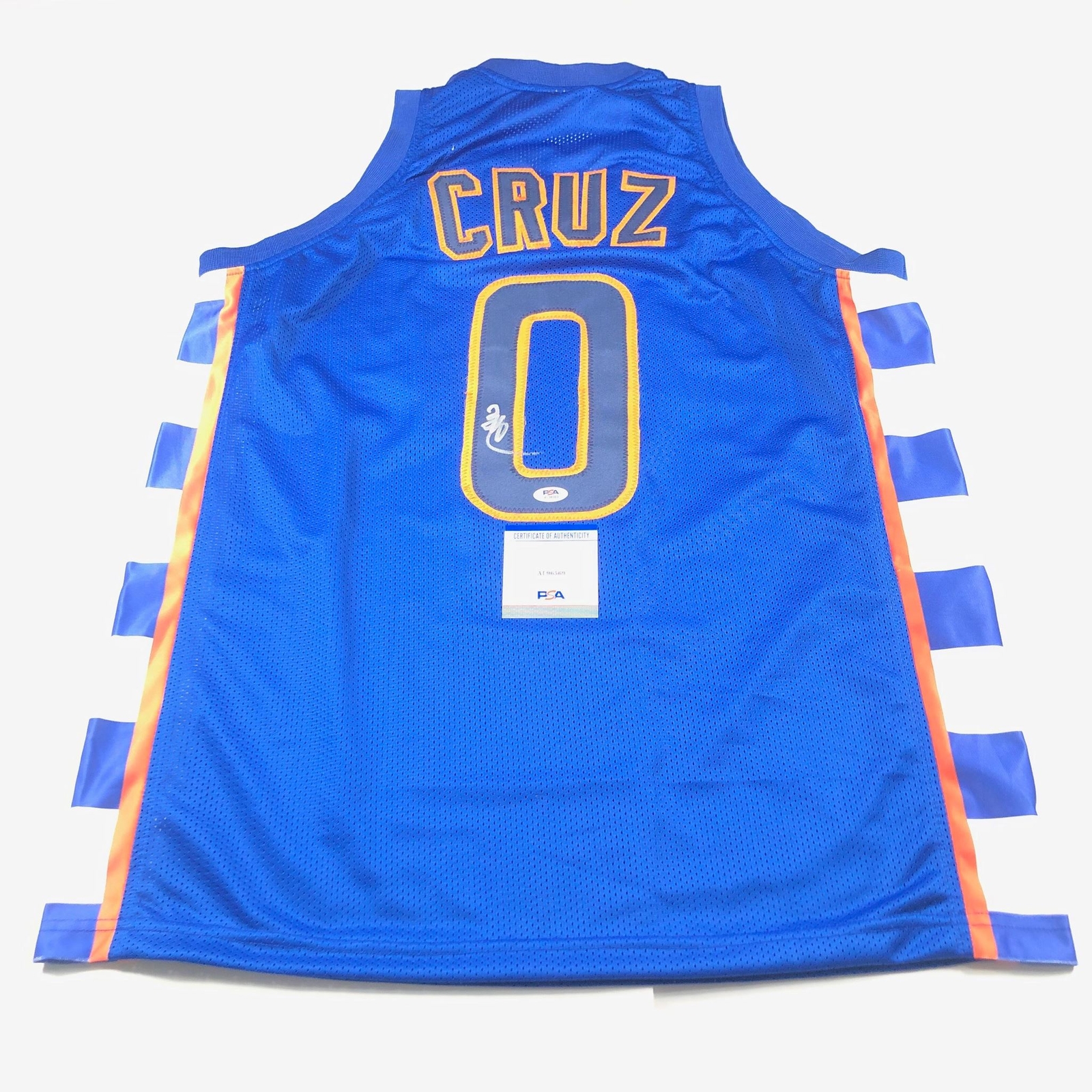 ZION CRUZ SIGNED JERSEY PSA/DNA AUTOGRAPHED DEPAUL UNIVERSITY COLLECTIBLE MEMORABILIA