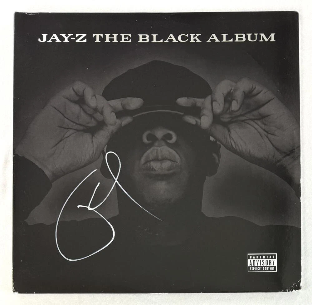Jay-Z Signed Autograph Album Vinyl Record LP - The Black Album w/ Beckett COA