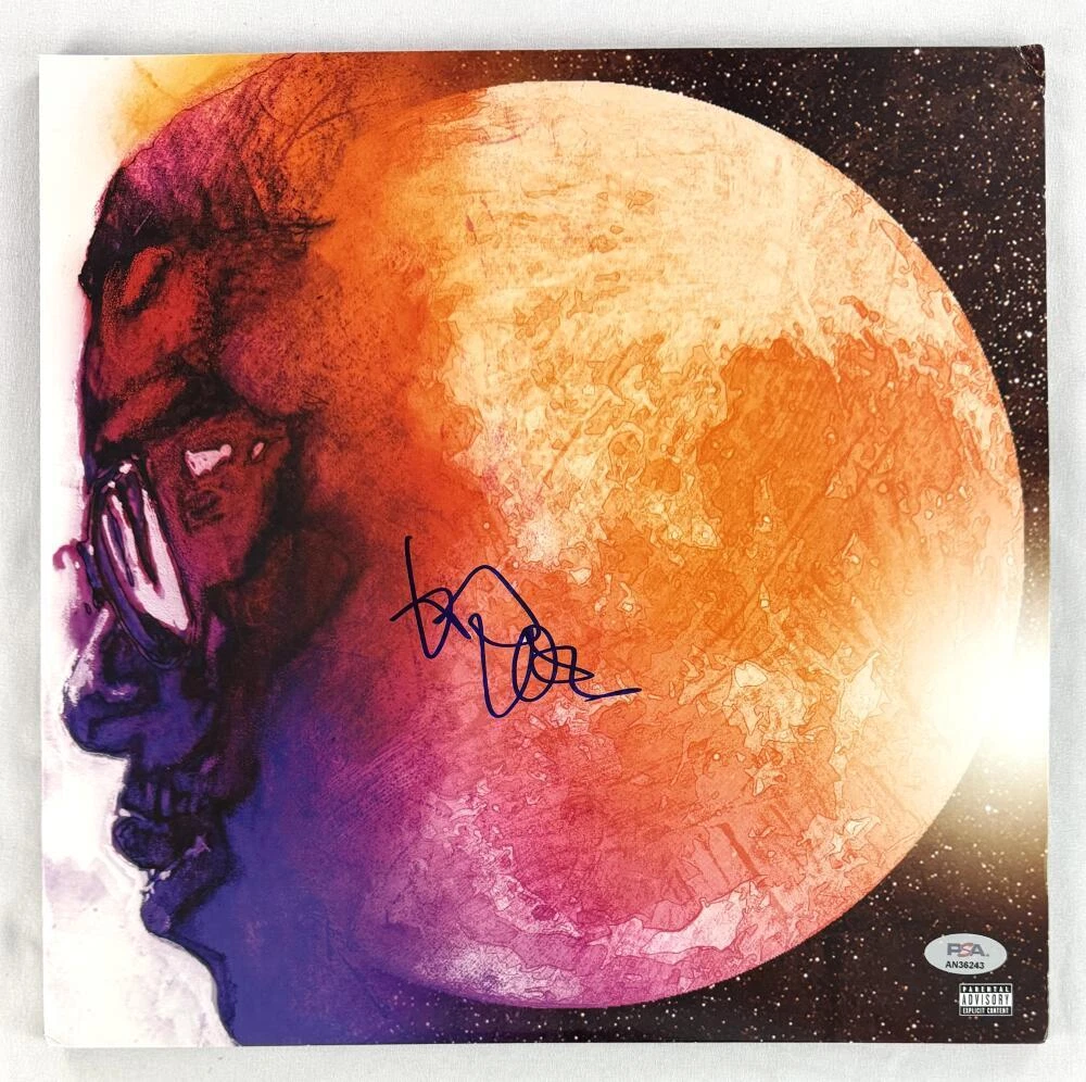 Scott Mescudi Kid Cudi Signed Autograph Album Vinyl Record - Man on the Moon PSA