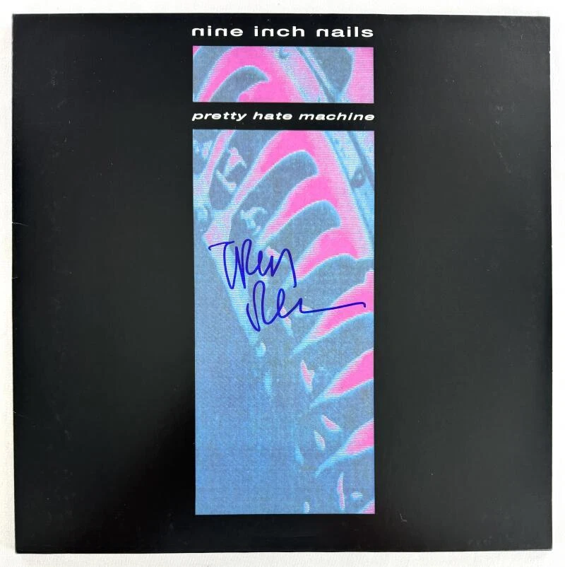 Trent Reznor Signed Autograph Album Vinyl Record LP Nine Inch Nails Beckett COA